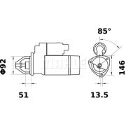 Слика 2 $на Анласер MAHLE MS 473