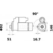 Слика 2 $на Анласер MAHLE MS 6