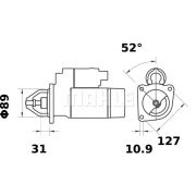 Слика 1 $на Анласер MAHLE MS 66