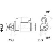 Слика 2 $на Анласер MAHLE MS 738