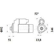 Слика 2 $на Анласер MAHLE MS 885