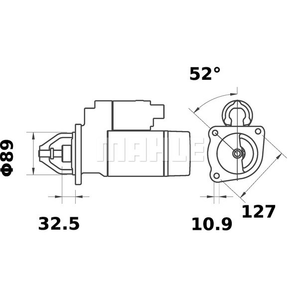 Слика на Анласер MAHLE MS 95