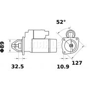 Слика 1 $на Анласер MAHLE MS 95