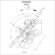 Слика 3 $на Анласер PRESTOLITE ELECTRIC 35258420