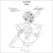 Слика 4 $на Анласер PRESTOLITE ELECTRIC 35259480