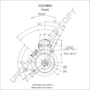 Слика 2 $на Анласер PRESTOLITE ELECTRIC 35259860