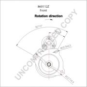 Слика 1 $на Анласер PRESTOLITE ELECTRIC 860112Z