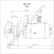 Слика 3 $на Анласер PRESTOLITE ELECTRIC 860112Z