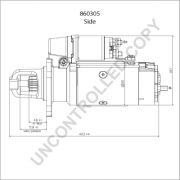 Слика 3 на Анласер PRESTOLITE ELECTRIC 860305