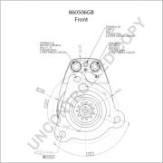 Слика 1 на Анласер PRESTOLITE ELECTRIC 860506GB