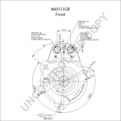 Слика на Анласер PRESTOLITE ELECTRIC 860511GB