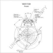 Слика 1 $на Анласер PRESTOLITE ELECTRIC 860511GB