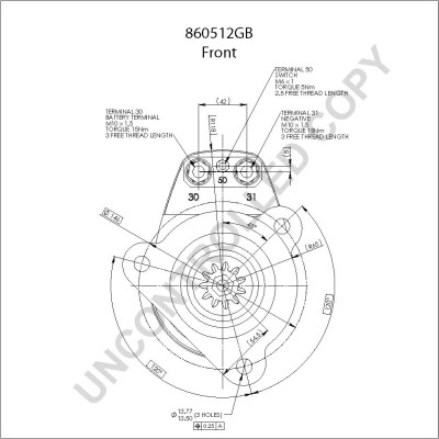 Слика на Анласер PRESTOLITE ELECTRIC 860512GB