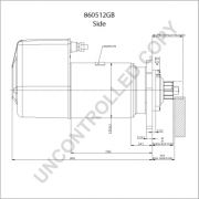 Слика 2 $на Анласер PRESTOLITE ELECTRIC 860512GB