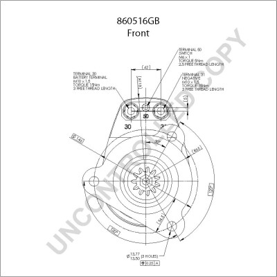 Слика на Анласер PRESTOLITE ELECTRIC 860516GB