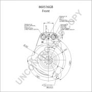 Слика 1 $на Анласер PRESTOLITE ELECTRIC 860516GB