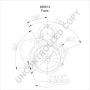 Слика 2 $на Анласер PRESTOLITE ELECTRIC 860814