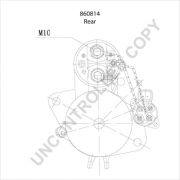 Слика 3 $на Анласер PRESTOLITE ELECTRIC 860814