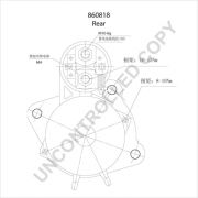 Слика 3 $на Анласер PRESTOLITE ELECTRIC 860818