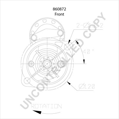 Слика на Анласер PRESTOLITE ELECTRIC 860872