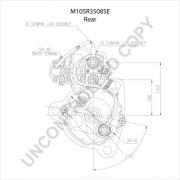 Слика 4 $на Анласер PRESTOLITE ELECTRIC M105R3508SE