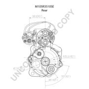 Слика 4 $на Анласер PRESTOLITE ELECTRIC M105R3510SE