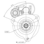 Слика 2 $на Анласер PRESTOLITE ELECTRIC M90R3547SE