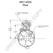 Слика 4 $на Анласер PRESTOLITE ELECTRIC MS1-400A