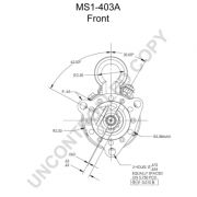 Слика 3 $на Анласер PRESTOLITE ELECTRIC MS1-403A