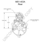 Слика 4 $на Анласер PRESTOLITE ELECTRIC MS1-403A