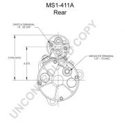 Слика 4 $на Анласер PRESTOLITE ELECTRIC MS1-411A