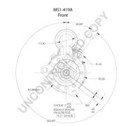 Слика 3 $на Анласер PRESTOLITE ELECTRIC MS1-419A