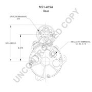 Слика 4 $на Анласер PRESTOLITE ELECTRIC MS1-419A