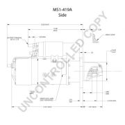 Слика 5 $на Анласер PRESTOLITE ELECTRIC MS1-419A