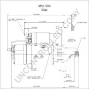 Слика 4 $на Анласер PRESTOLITE ELECTRIC MS1-500