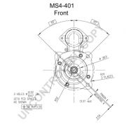 Слика 2 $на Анласер PRESTOLITE ELECTRIC MS4-401