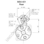 Слика 3 $на Анласер PRESTOLITE ELECTRIC MS4-401