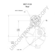 Слика 3 $на Анласер PRESTOLITE ELECTRIC MS7-312A