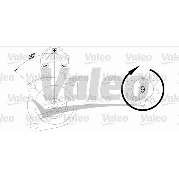 Слика на Анласер VALEO REMANUFACTURED PREMIUM 433318