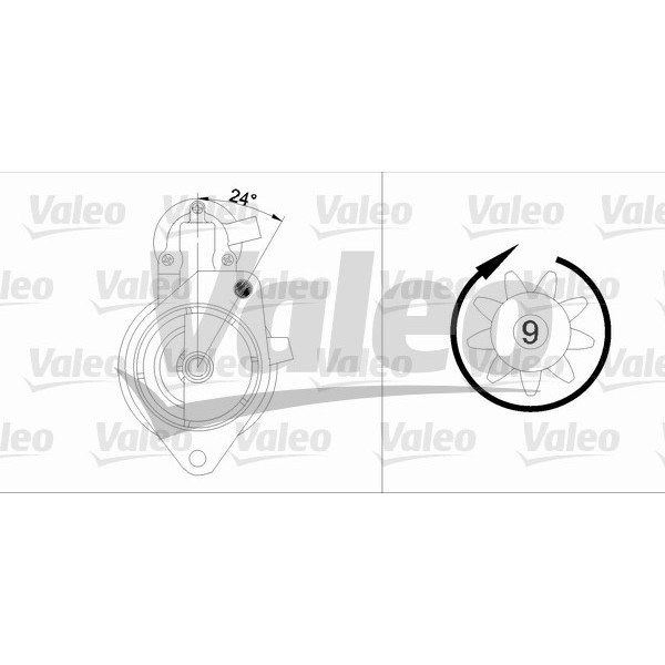 Слика на Анласер VALEO REMANUFACTURED PREMIUM 433344