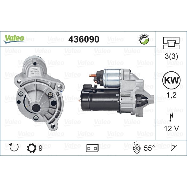 Слика на Анласер VALEO REMANUFACTURED PREMIUM 436090