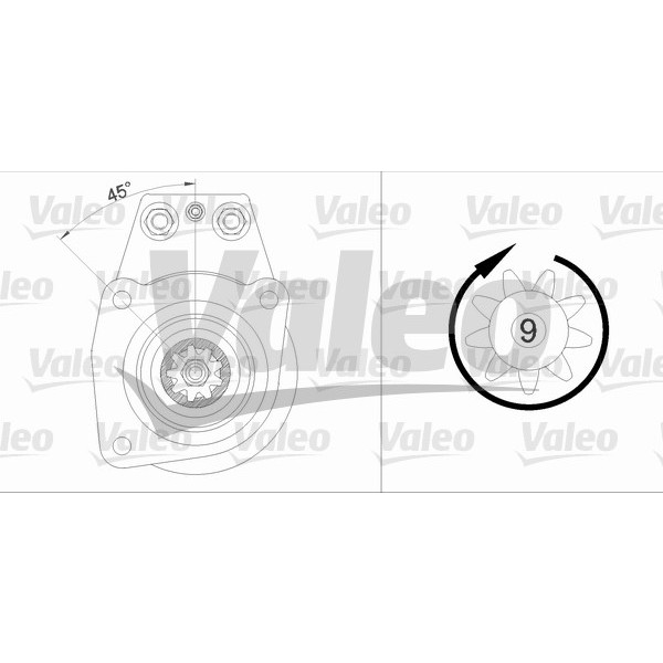 Слика на Анласер VALEO REMANUFACTURED PREMIUM 455505