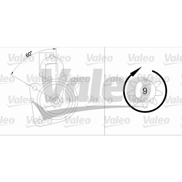 Слика на Анласер VALEO REMANUFACTURED PREMIUM 455520