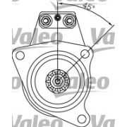 Слика 2 на Анласер VALEO REMANUFACTURED PREMIUM 455546