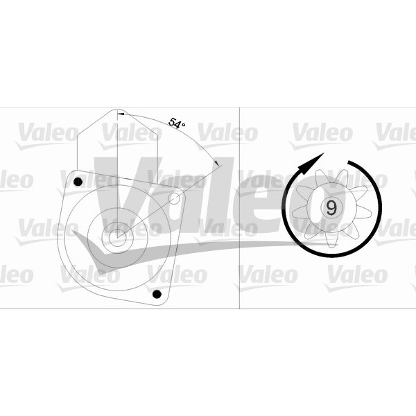 Слика на Анласер VALEO REMANUFACTURED PREMIUM 455547