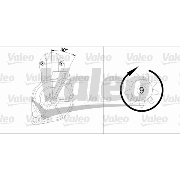 Слика на Анласер VALEO REMANUFACTURED PREMIUM 455566