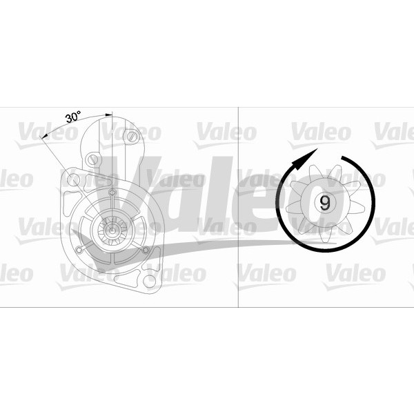 Слика на Анласер VALEO REMANUFACTURED PREMIUM 455570