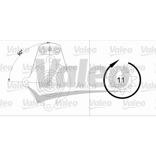 Слика на Анласер VALEO REMANUFACTURED PREMIUM 455616