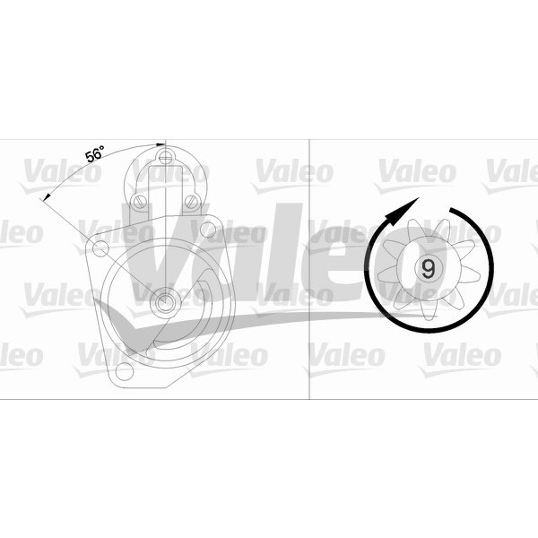 Слика на Анласер VALEO REMANUFACTURED PREMIUM 455685