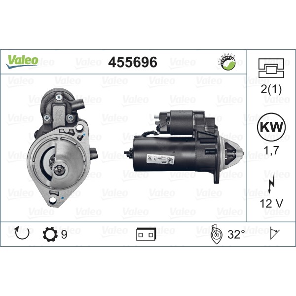 Слика на Анласер VALEO REMANUFACTURED PREMIUM 455696